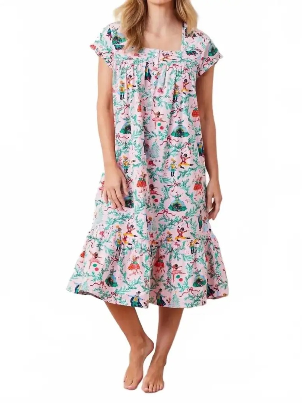 Nutcracker Dreams Daylight Nightgown in Letters to Santa